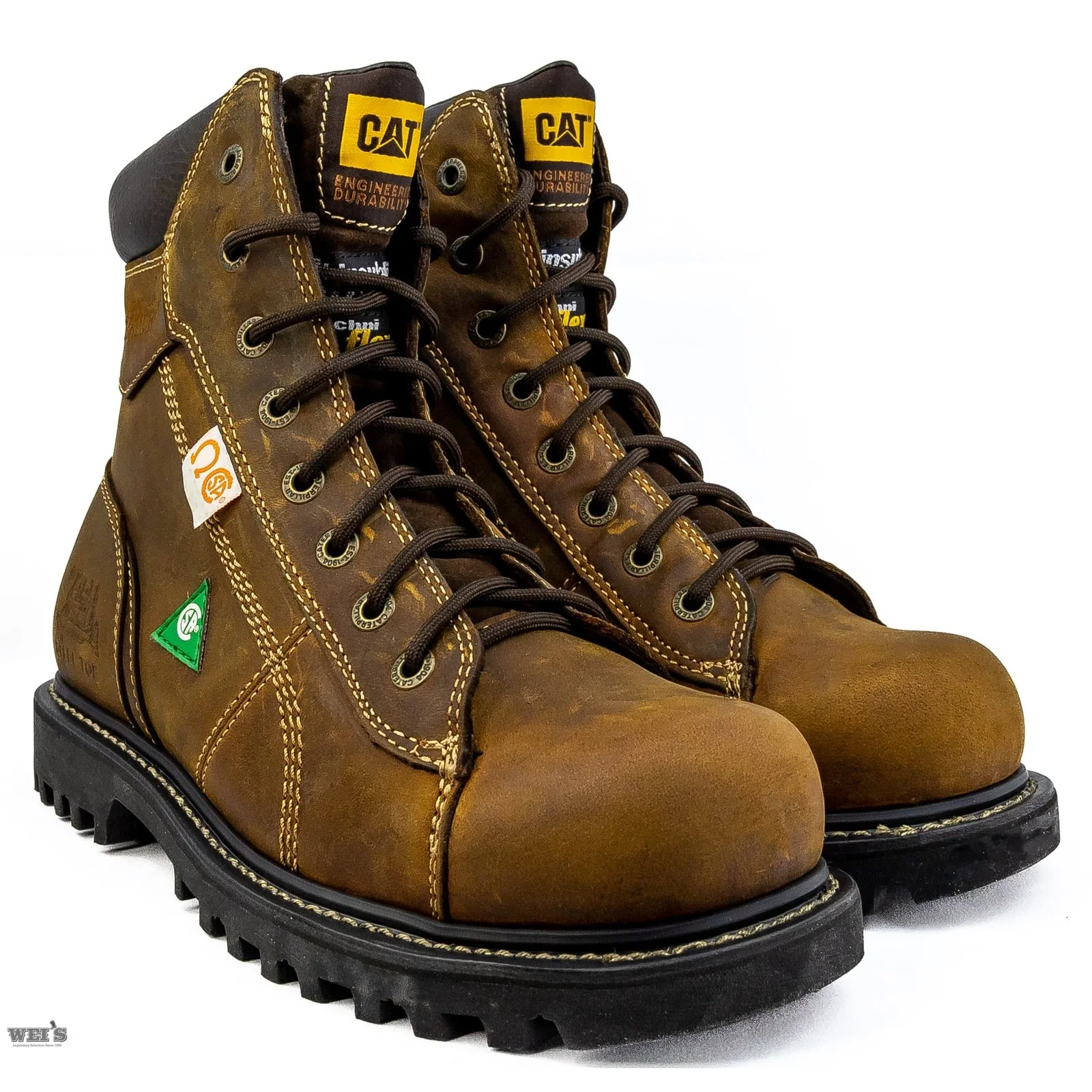 CAT Men's Work Boots 8" Confine CSA Steel Toe - Clearance - Image 5