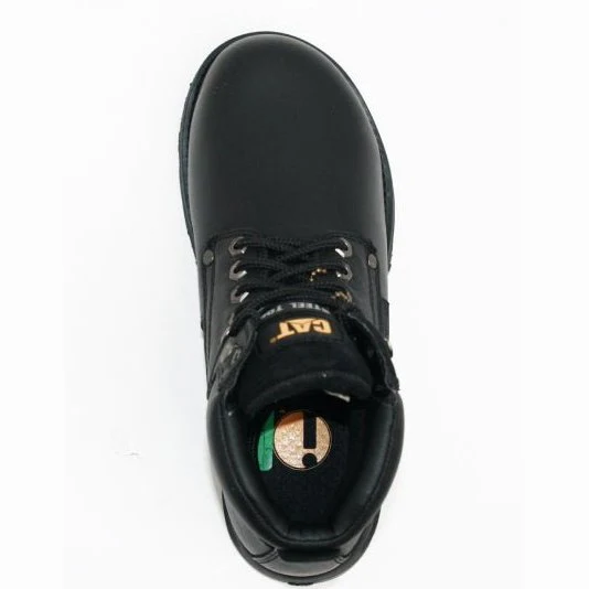 CAT Men's Work Boots 6" Injection CSA Steel Toe Black - Clearance - Image 3