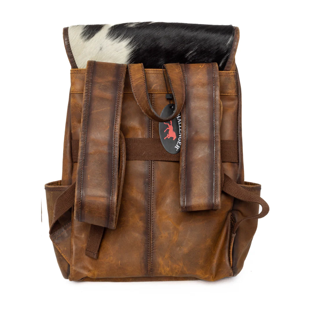 Challenger Cowhide/Leather Backpack - Image 2