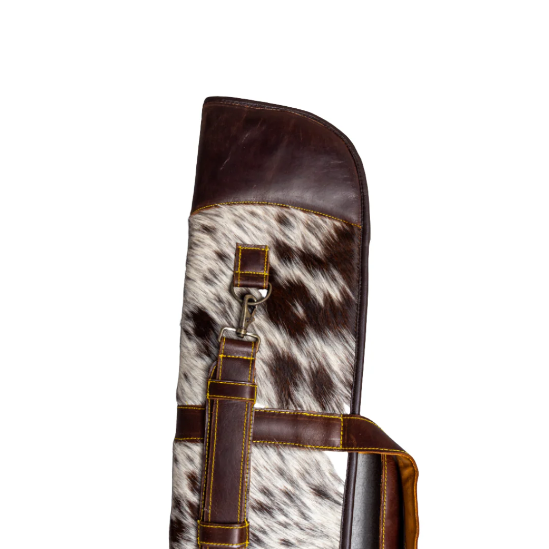 Challenger Cowhide/ Leather Fleece Lined Gun Case - Image 2