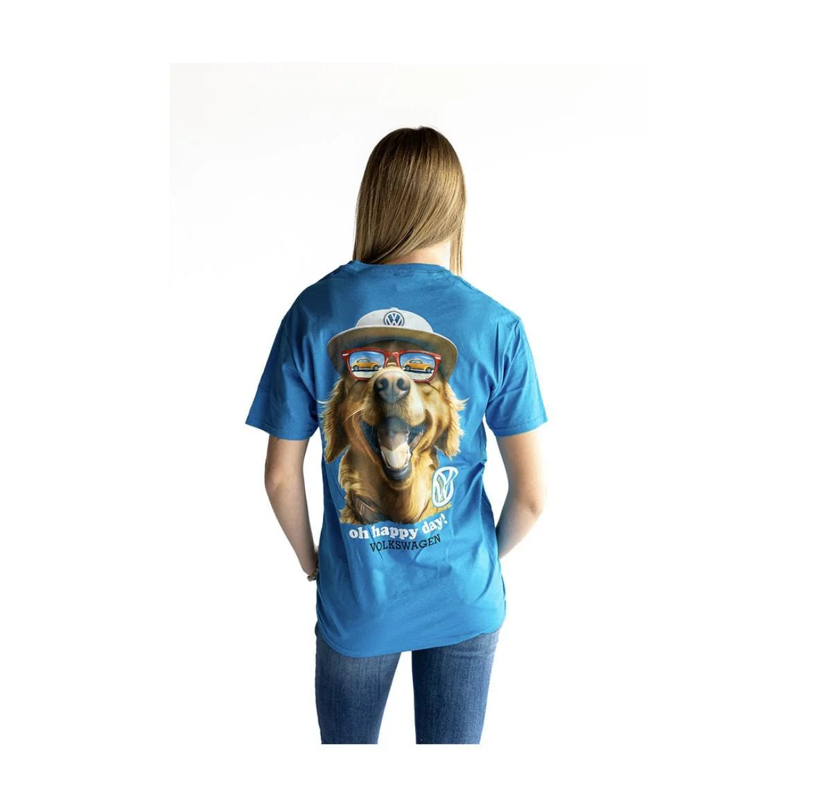 Changes Men's Volkswagen Dog T-Shirt In Blue - Image 2