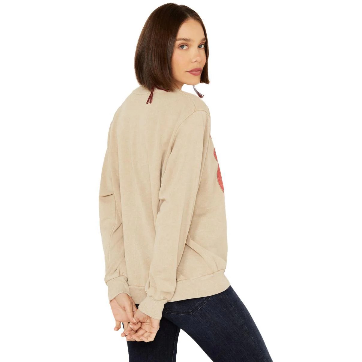 Changes Women's Coors OG Coors Cowboy Graphic Crewneck Sweatshirt - Image 3