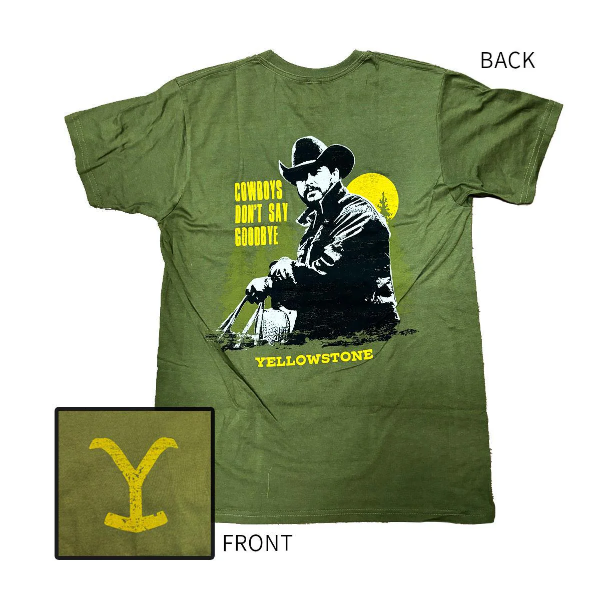 Changes Yellowstone Men’s "Cowboys Don’t Say Goodbye" T-Shirt - CLEARANCE