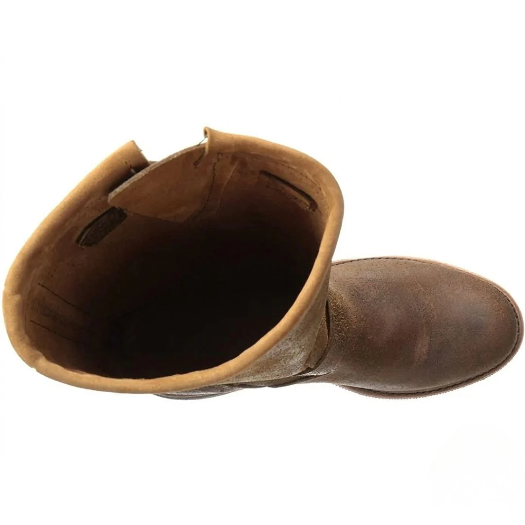 Chippewa Men’s Oiled Leather Motorcycle Boot - Image 4