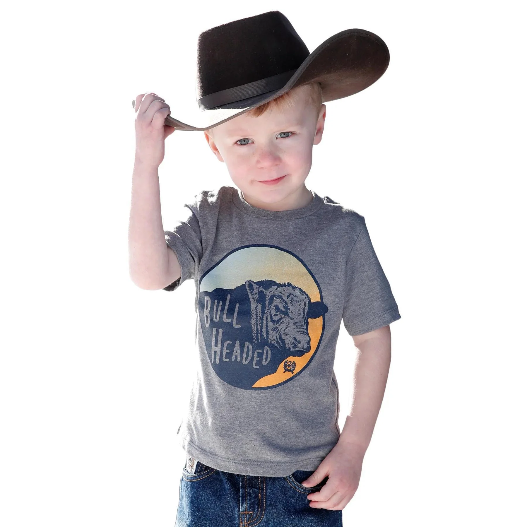Cinch Baby/Toddler Bull Headed T-Shirt - CLEARANCE