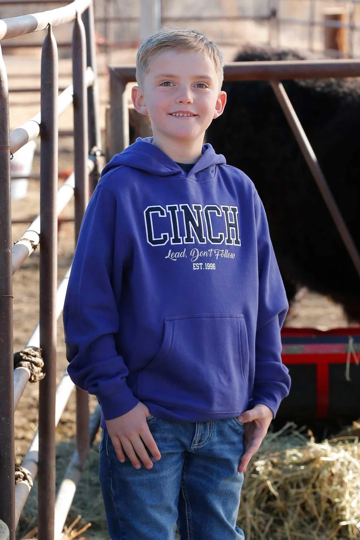 Cinch Boy's Lead Don't Follow Hoodie