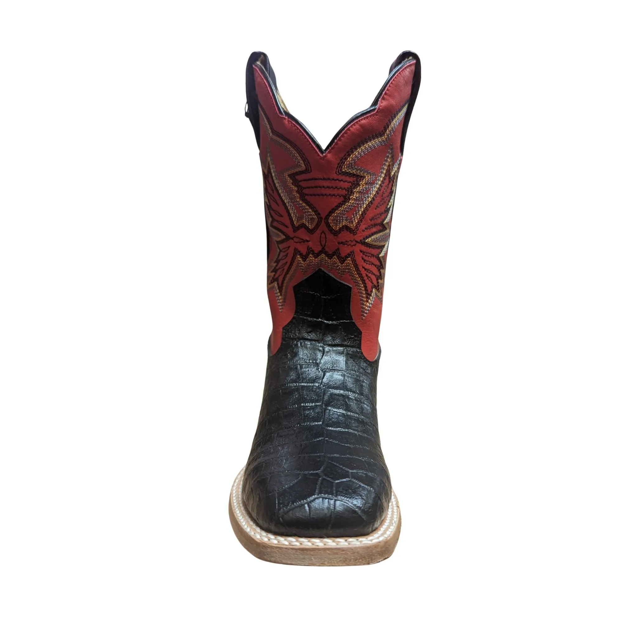 Cinch Kid’s Cowboy Boots 10" Caiman Print - Image 3