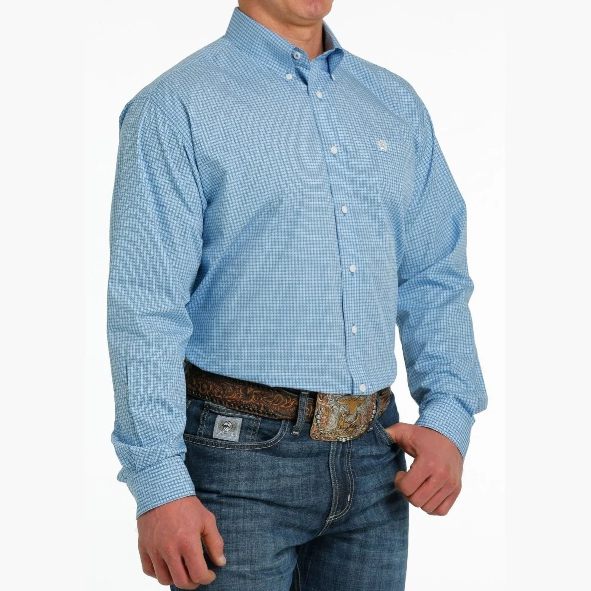 Cinch Men’s Shirt Casual Long Sleeve Button Down-CLEARANCE - Image 3