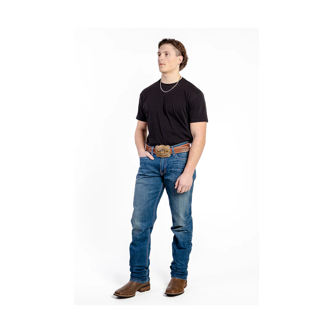 Cinch Men’s Jeans Jesse Slim Straight Leg Stretch Denim
