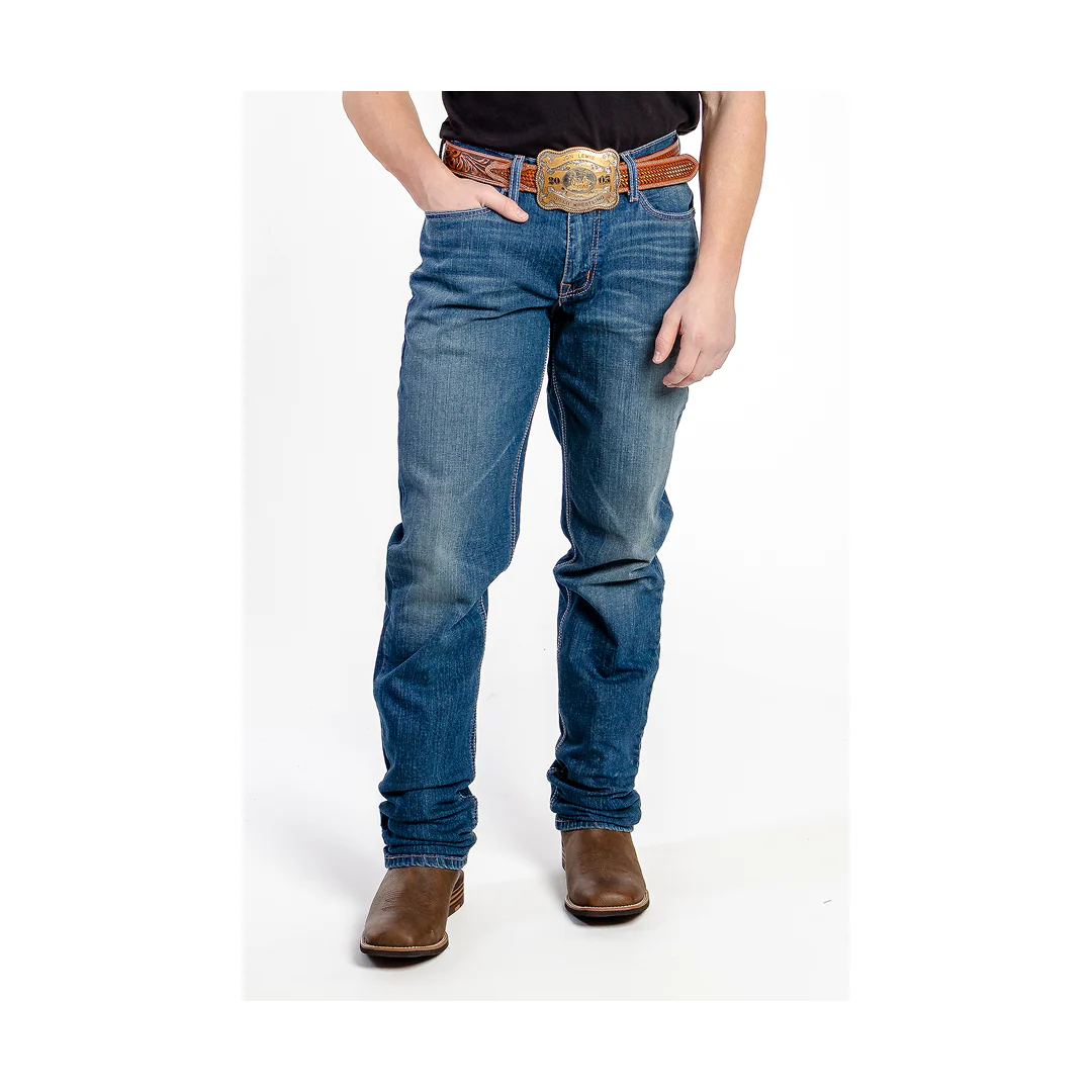 Cinch Men’s Jeans Jesse Slim Straight Leg Stretch Denim - Image 2