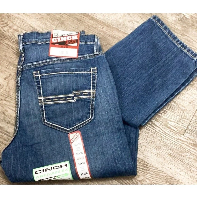 Cinch Men’s Jeans Jesse Slim Straight Arenaflex - Image 4