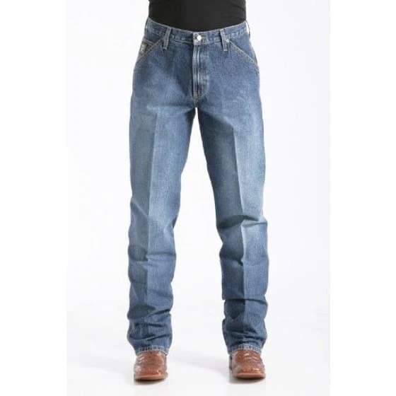 Cinch Men’s Jeans Blue Label Loose Fit Vintage Wash - Image 2