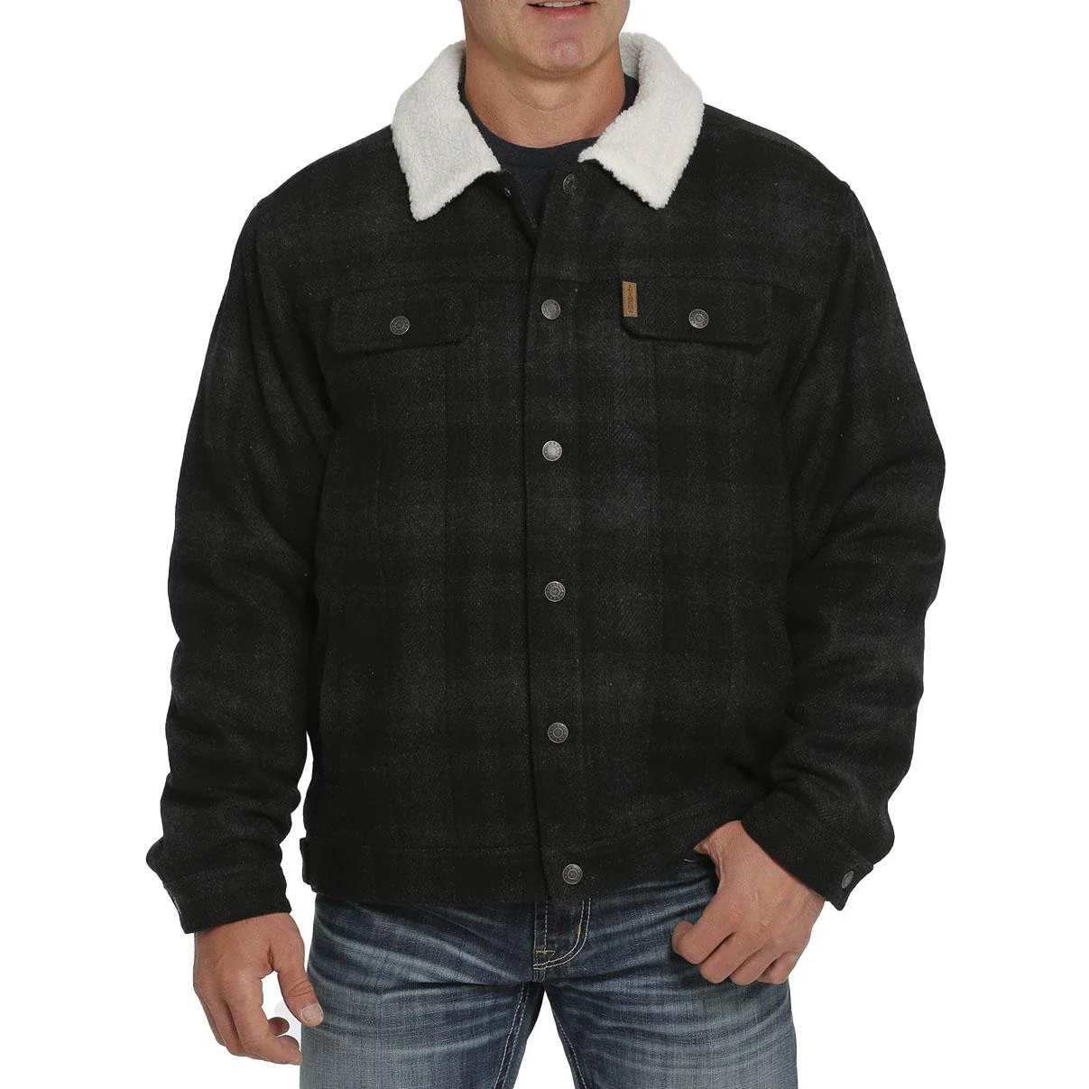 Cinch Men’s Jacket Trucker Sherpa Lined - Clearance