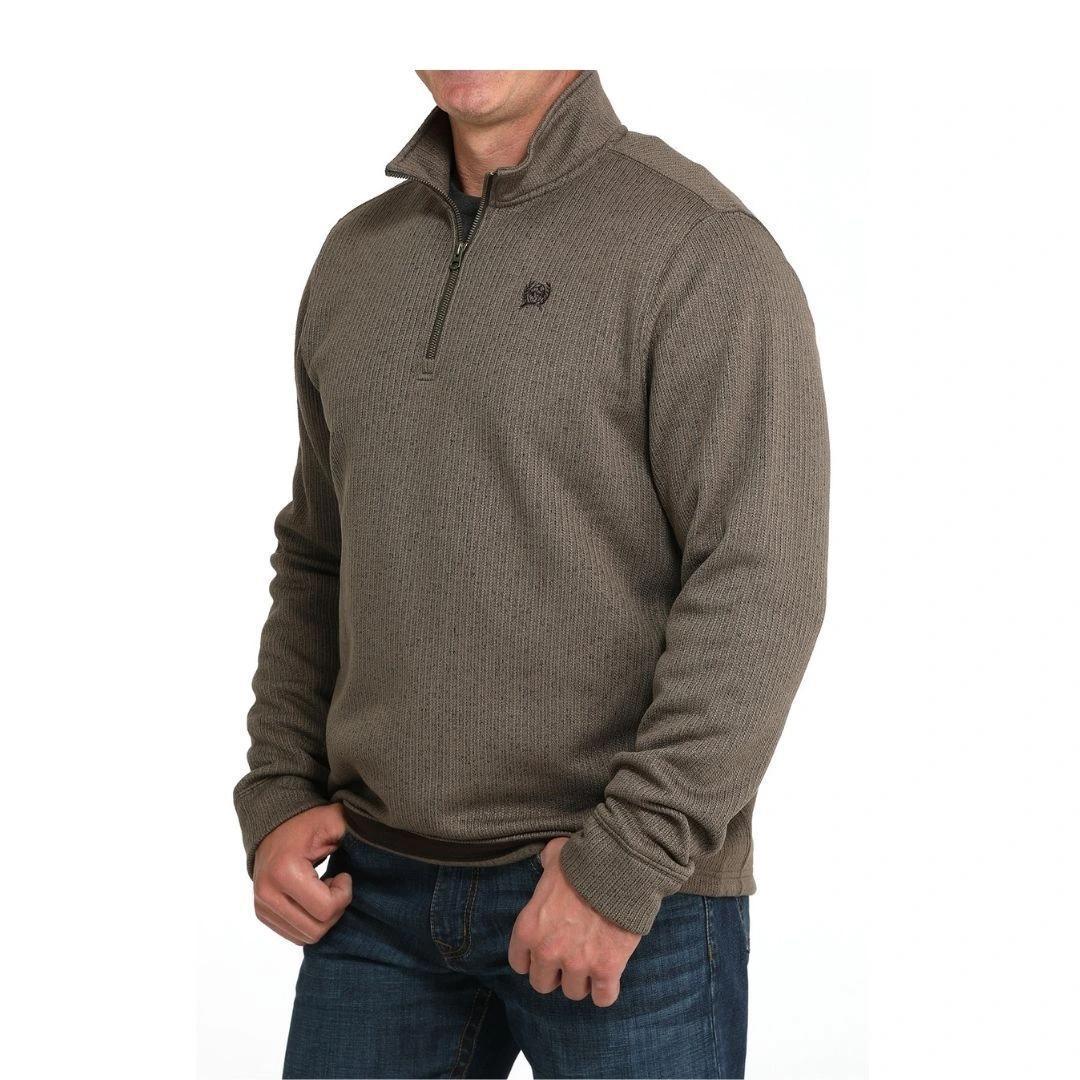 Cinch Men's 1/4 Zip OW25 Pullover Sweater - Image 4