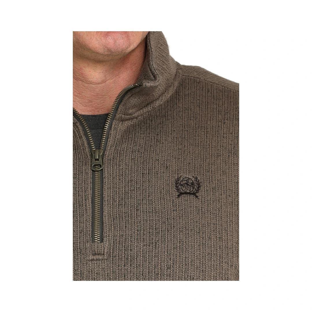 Cinch Men's 1/4 Zip OW25 Pullover Sweater - Image 5