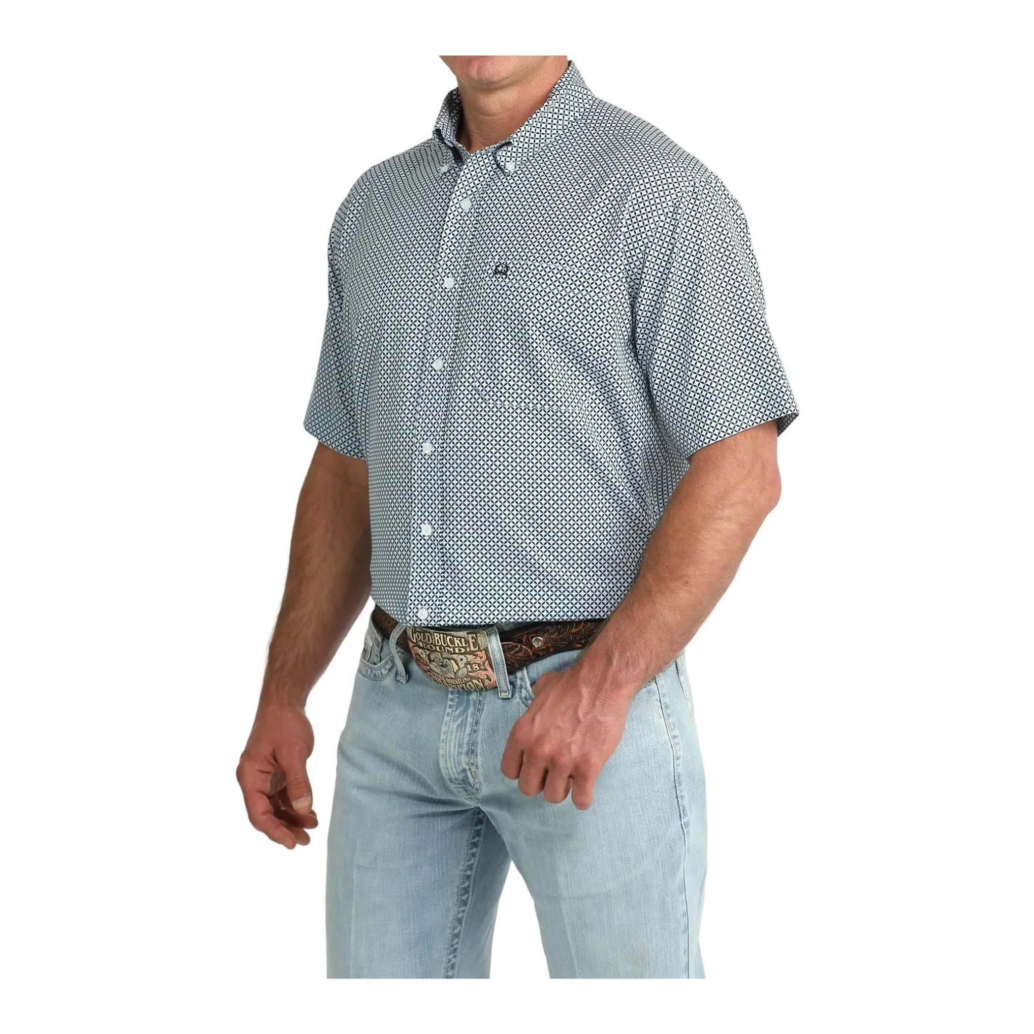 Cinch Men's ArenaFlex Button Up Short Sleeve - Image 2