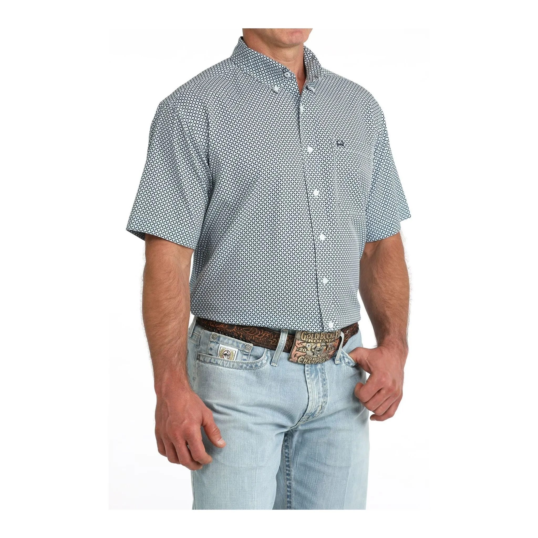 Cinch Men's ArenaFlex Button Up Short Sleeve - Image 3