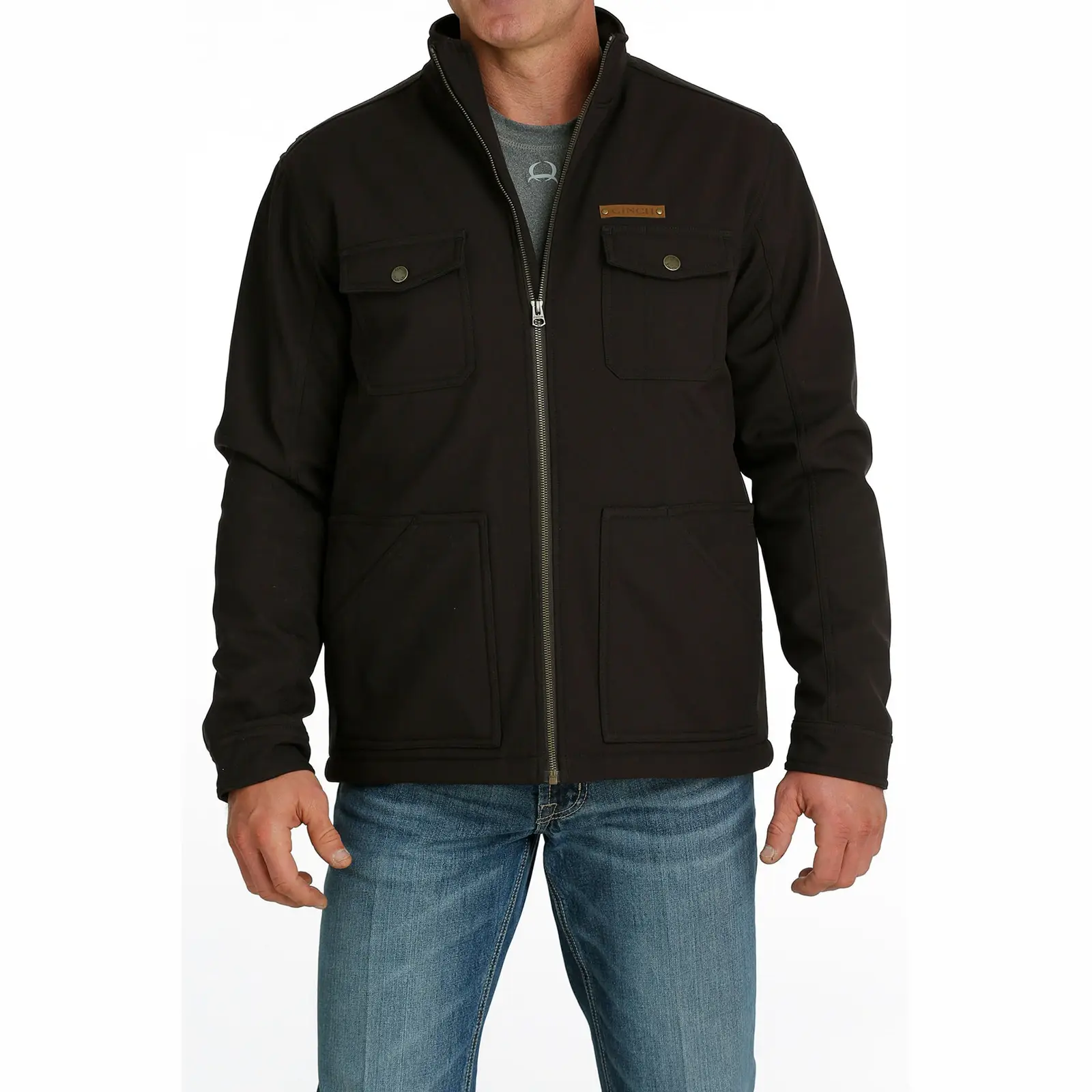 Cinch Men's Bonded Brown Jacket