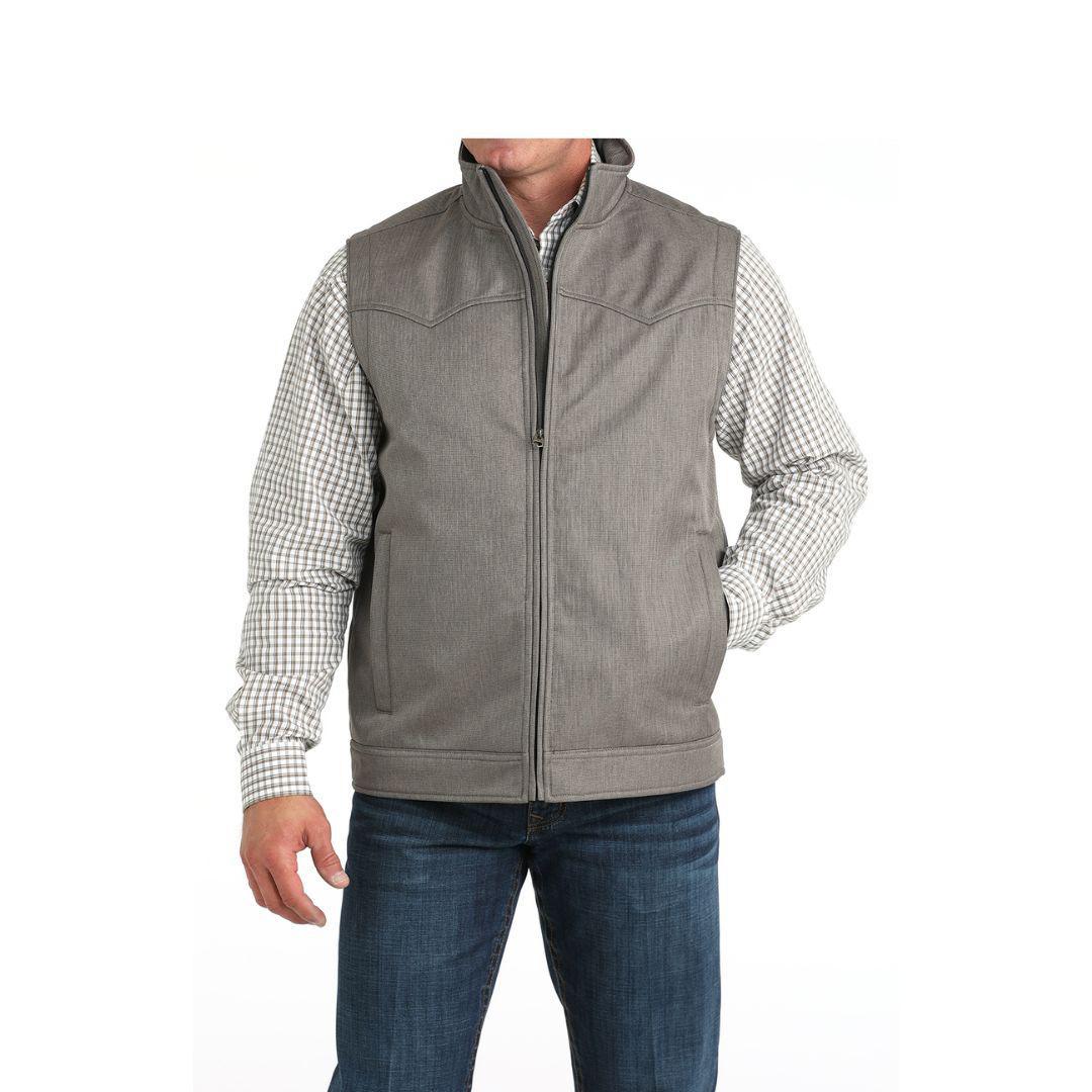 Cinch Men's Bonded Soft Shell Vest - Image 8