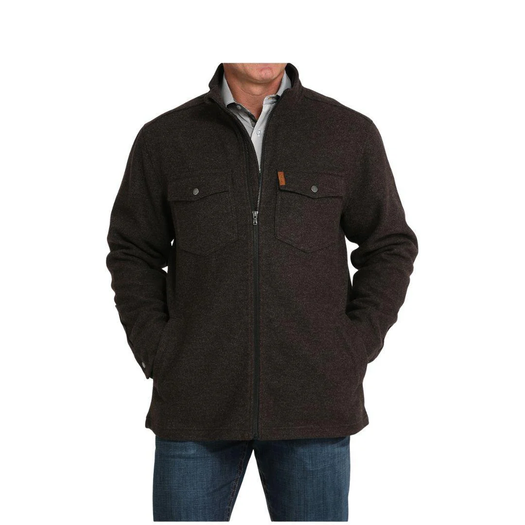 Cinch Men's Brushed Knit Shirt Coat/Jacket - Image 11