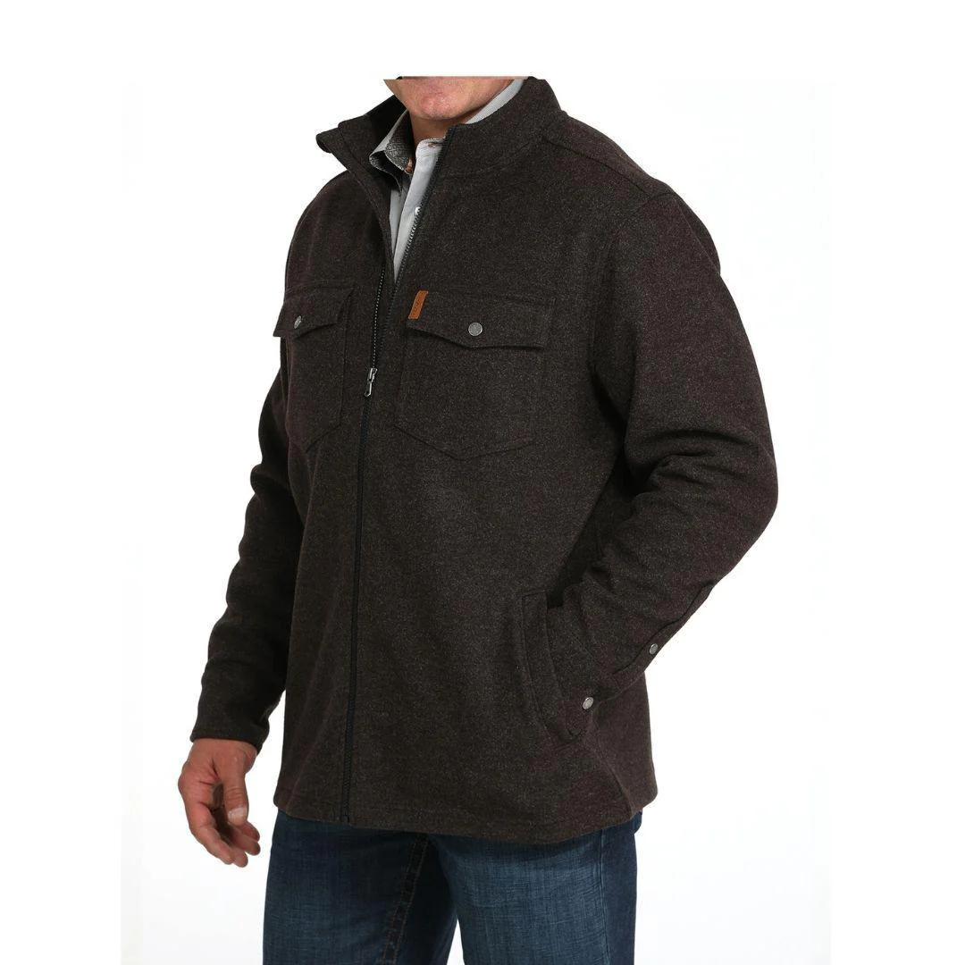 Cinch Men's Brushed Knit Shirt Coat/Jacket - Image 5