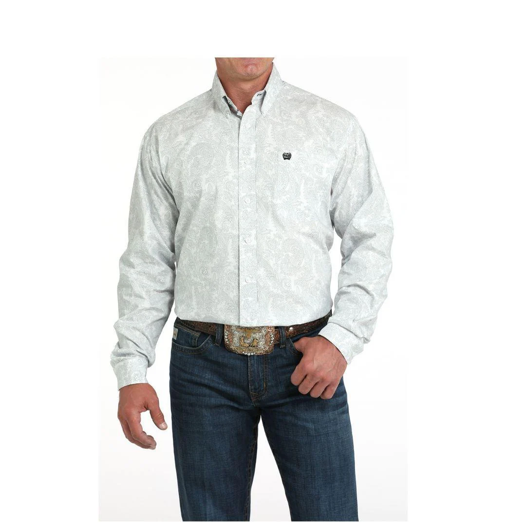 Cinch Men's Button Up Long sleeves Shirts MTW1105984 - Image 5
