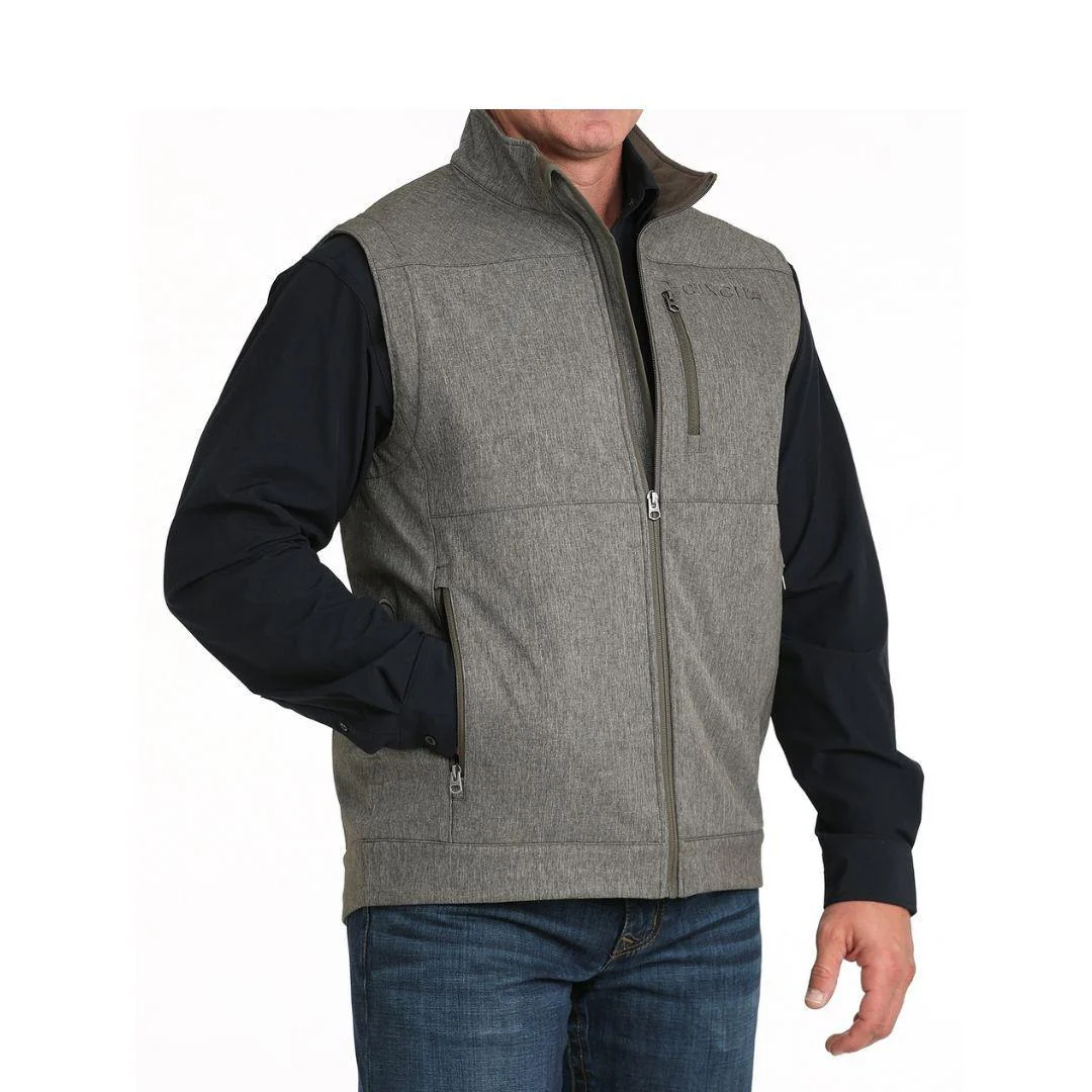 Cinch Men's Concealed Carry Bonded Softshell Vest - Image 13