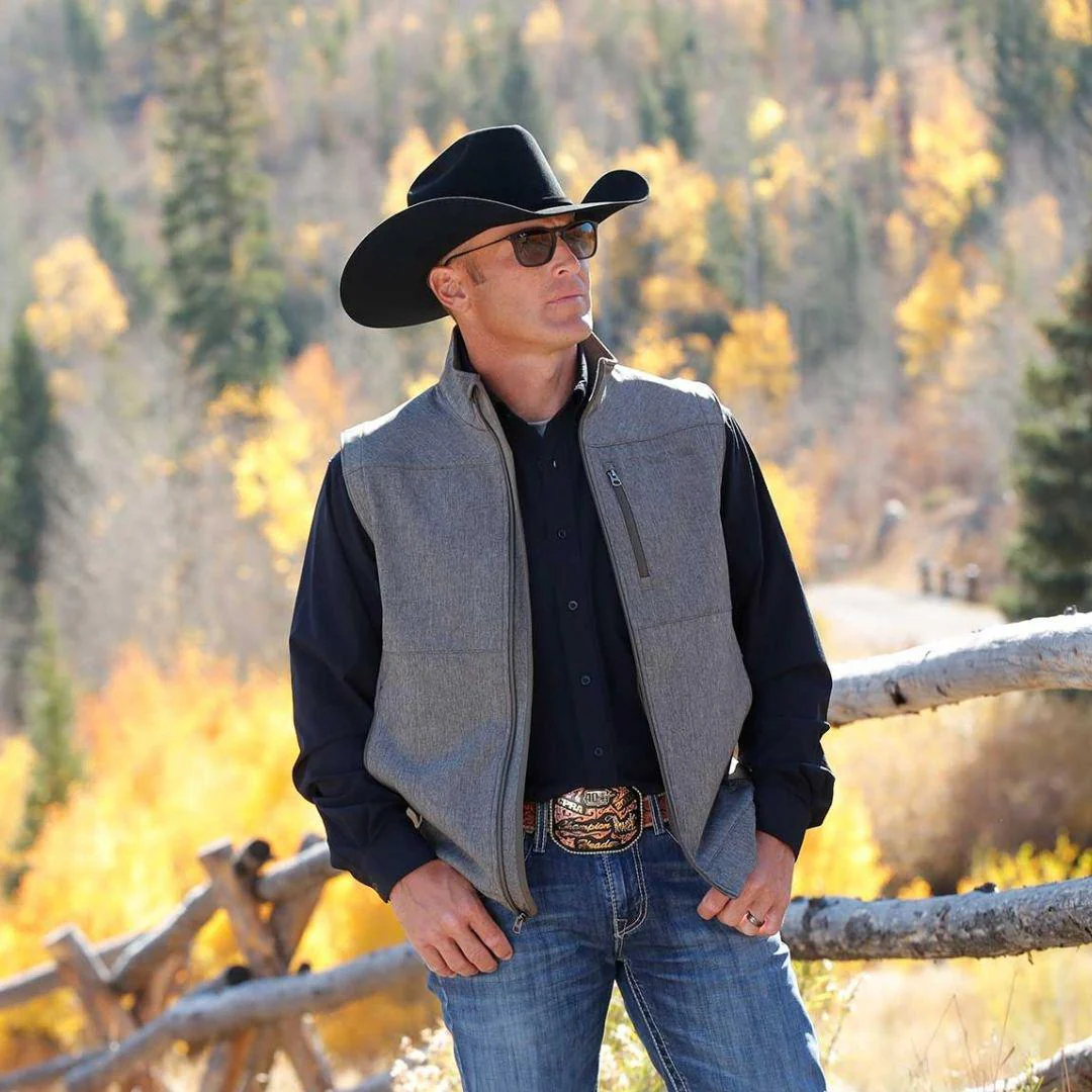 Cinch Men's Concealed Carry Bonded Softshell Vest - Image 2