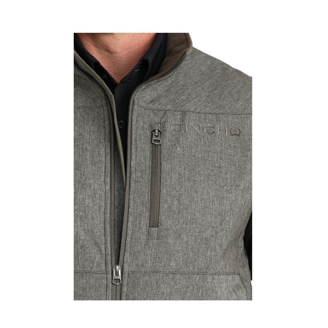 Cinch Men's Concealed Carry Bonded Softshell Vest - Image 4