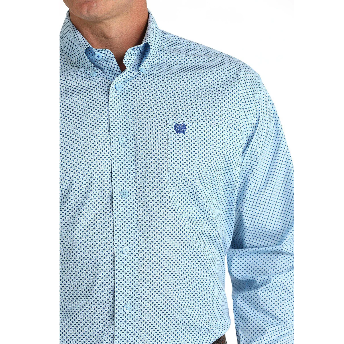 Cinch Men's Dimond Button Down Shirt - Image 3