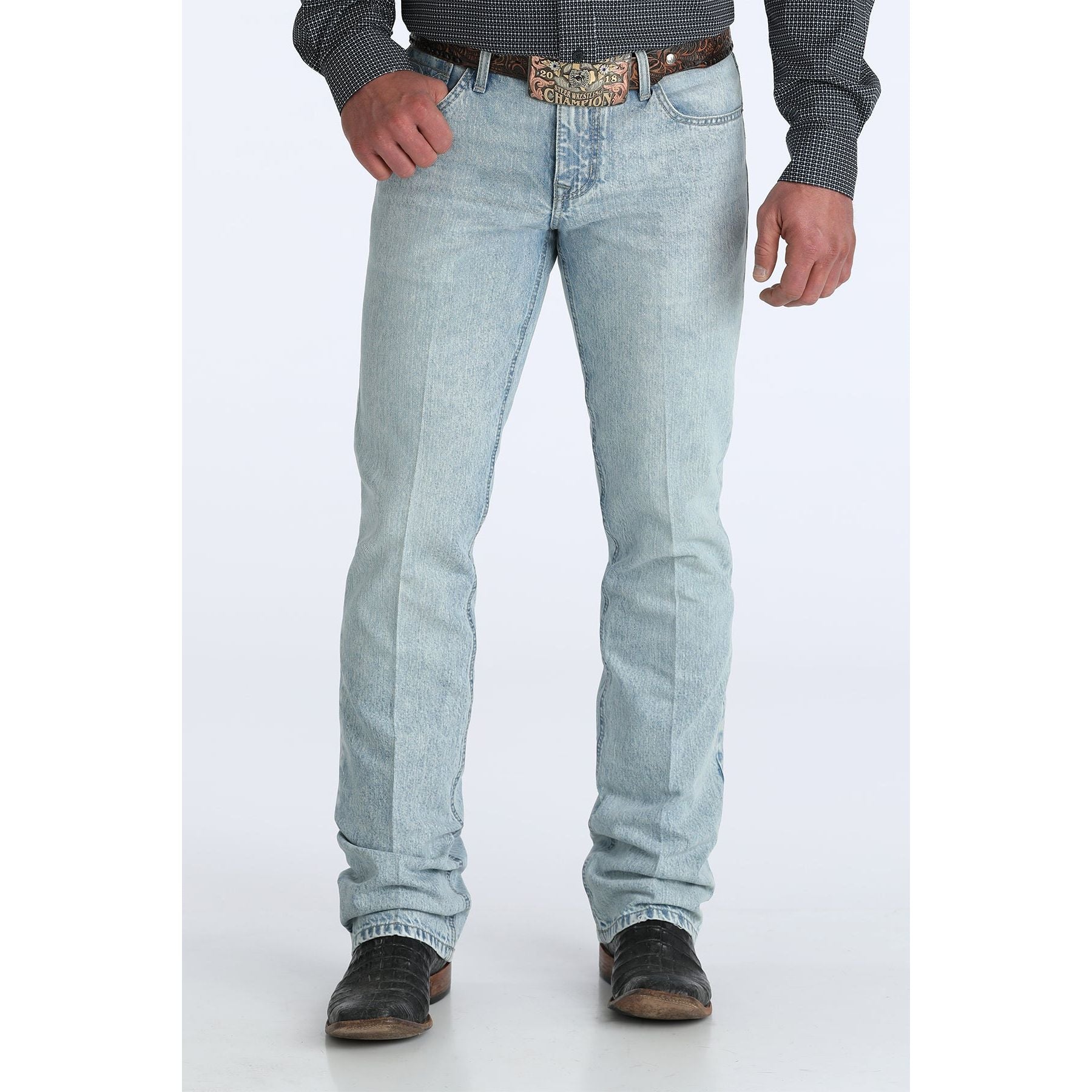 Cinch Men's Ian Slim Bootcut Jean's