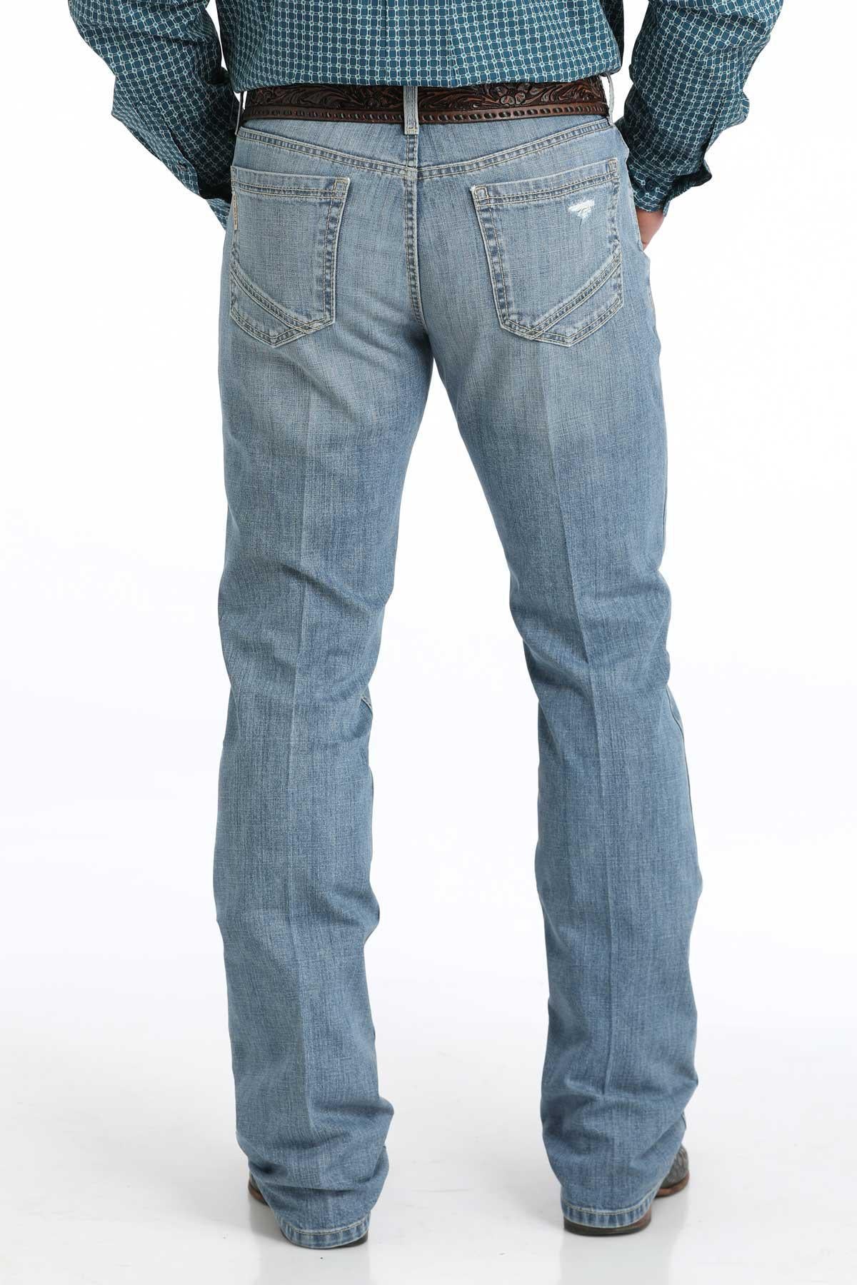 Cinch Men's Jeans Ian Light Stone Wash