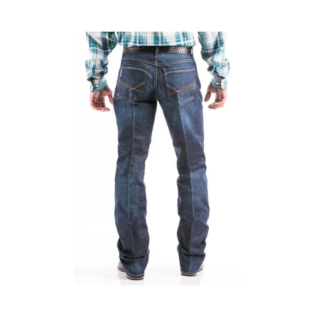 Cinch Men's Jeans Ian Slim Mid-Rise Boot Cut Dark Stonewash - Image 2
