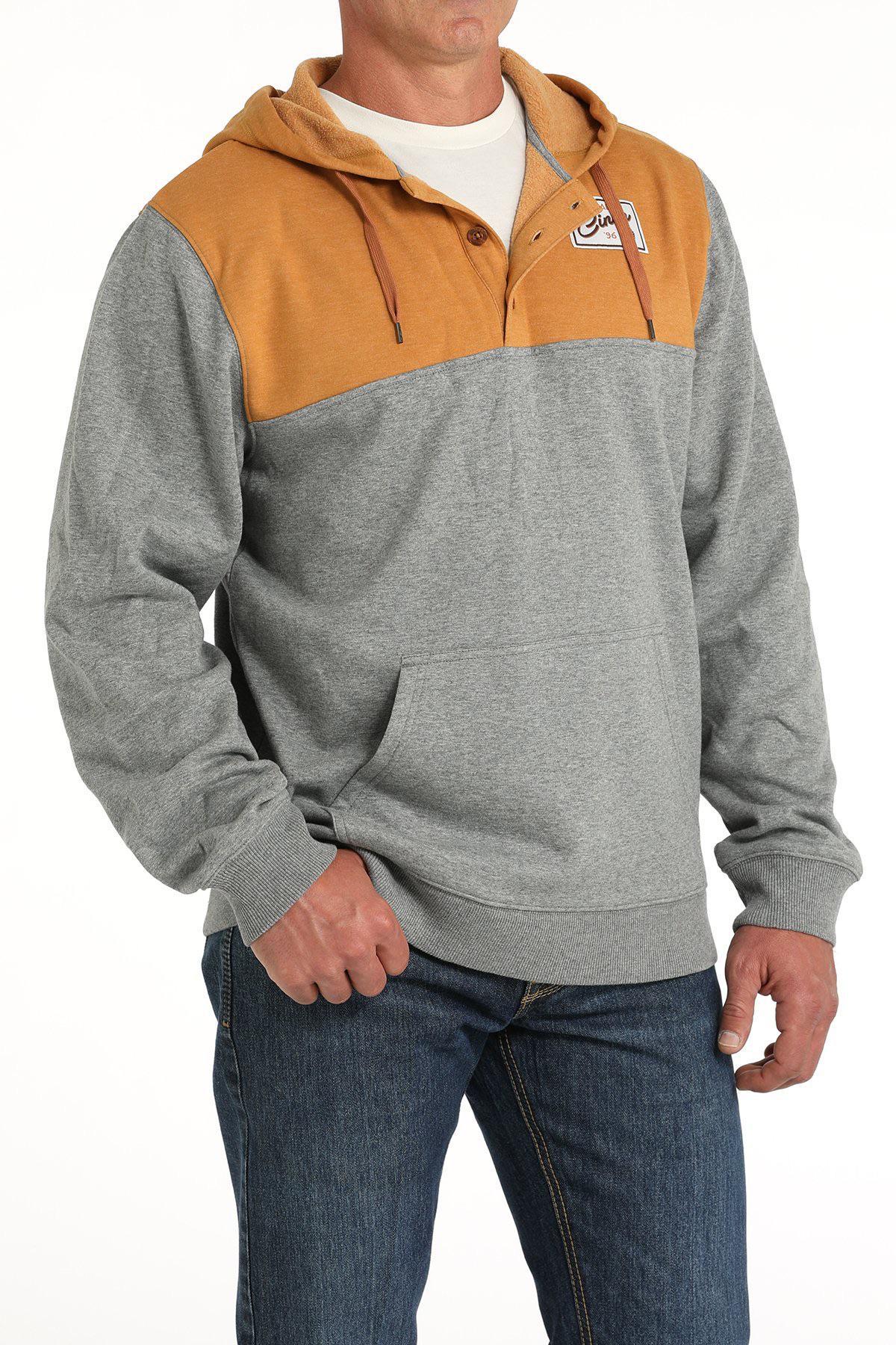 Cinch Men's Colour Blocked Pullover Hoodie - CLEARANCE - Image 2