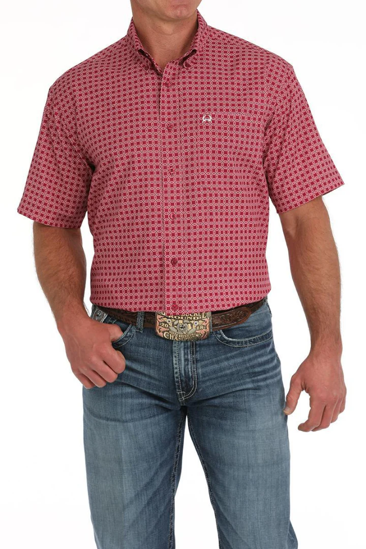 Cinch Men's Short Sleeve Arena Flex Button Up - Image 2