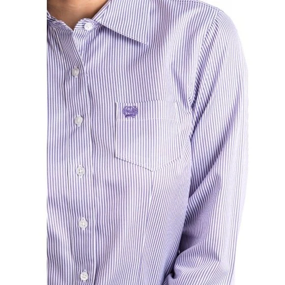 Cinch Women’s Shirt Casual Long Sleeve Tencel Fabric PUR - Image 4