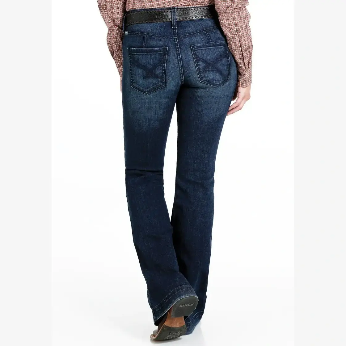 Cinch Women’s Jeans Slim Fit Lynden Trouser Moonlight Wash