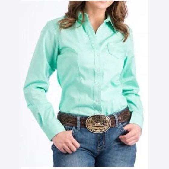 Cinch Women’s Western Shirt Long Sleeve Buttons - Image 2