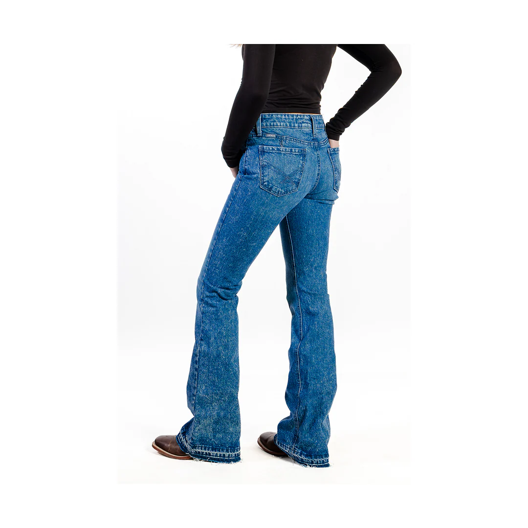 Cinch Women's Lynden Light Stone Trouser Jean - Image 3