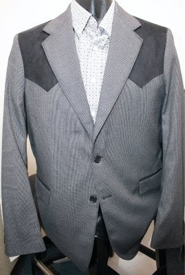 Circle S Men's Sport Jacket Lubbock Black Print - Image 15
