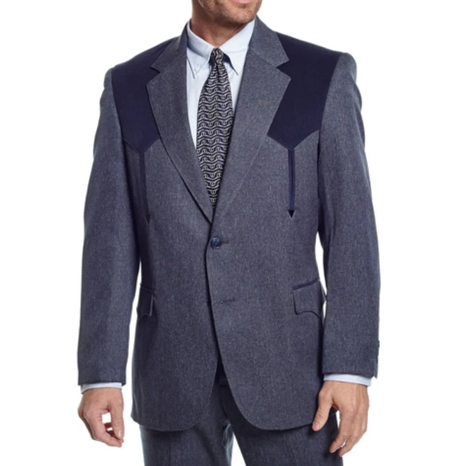Circle S Men's Western Heather Sport Coat Boise CC2976 - Image 3