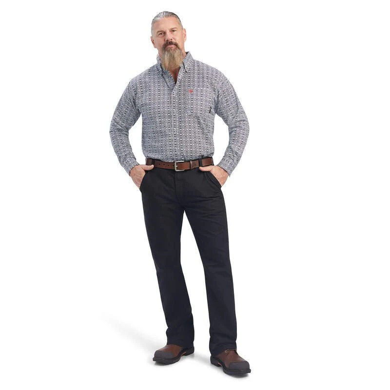 Ariat Men’s Work Flame Resistant Shirt Griffey Durastretch -CLEARANCE - Image 4