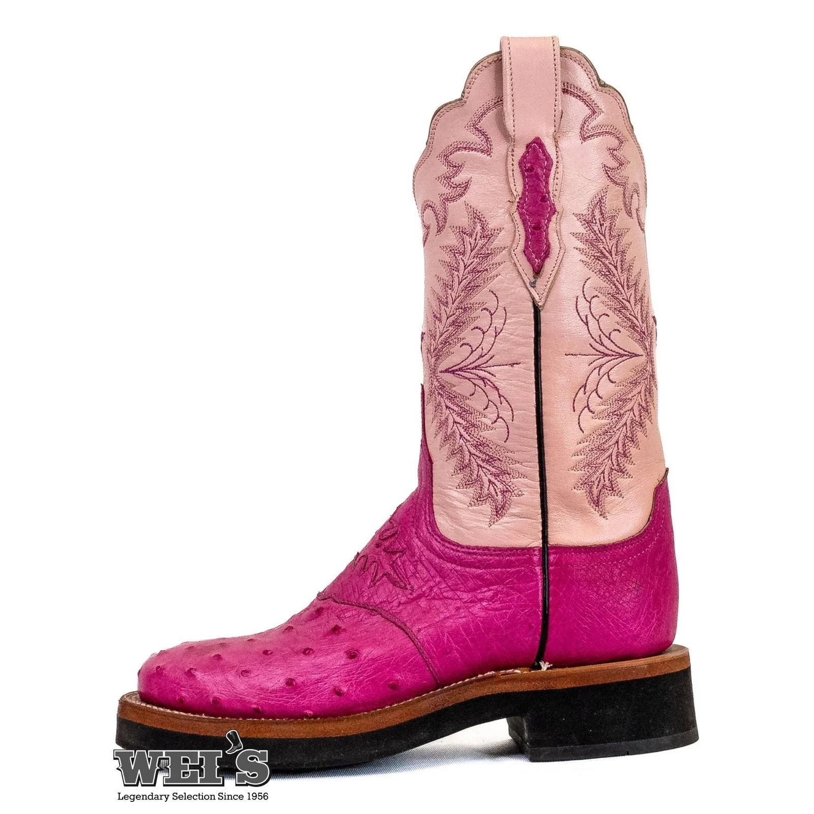 Lucchese Women's Ostrich Crepe Sole Clearance - Image 3