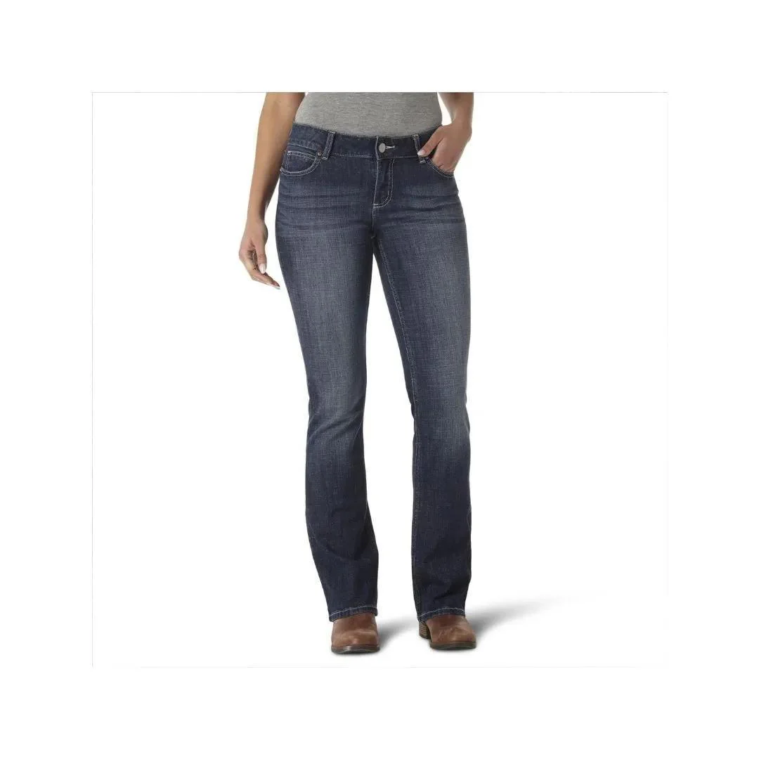 Wrangler Women’s Jeans Essential Mid-Rise Bootcut Jean - Image 30