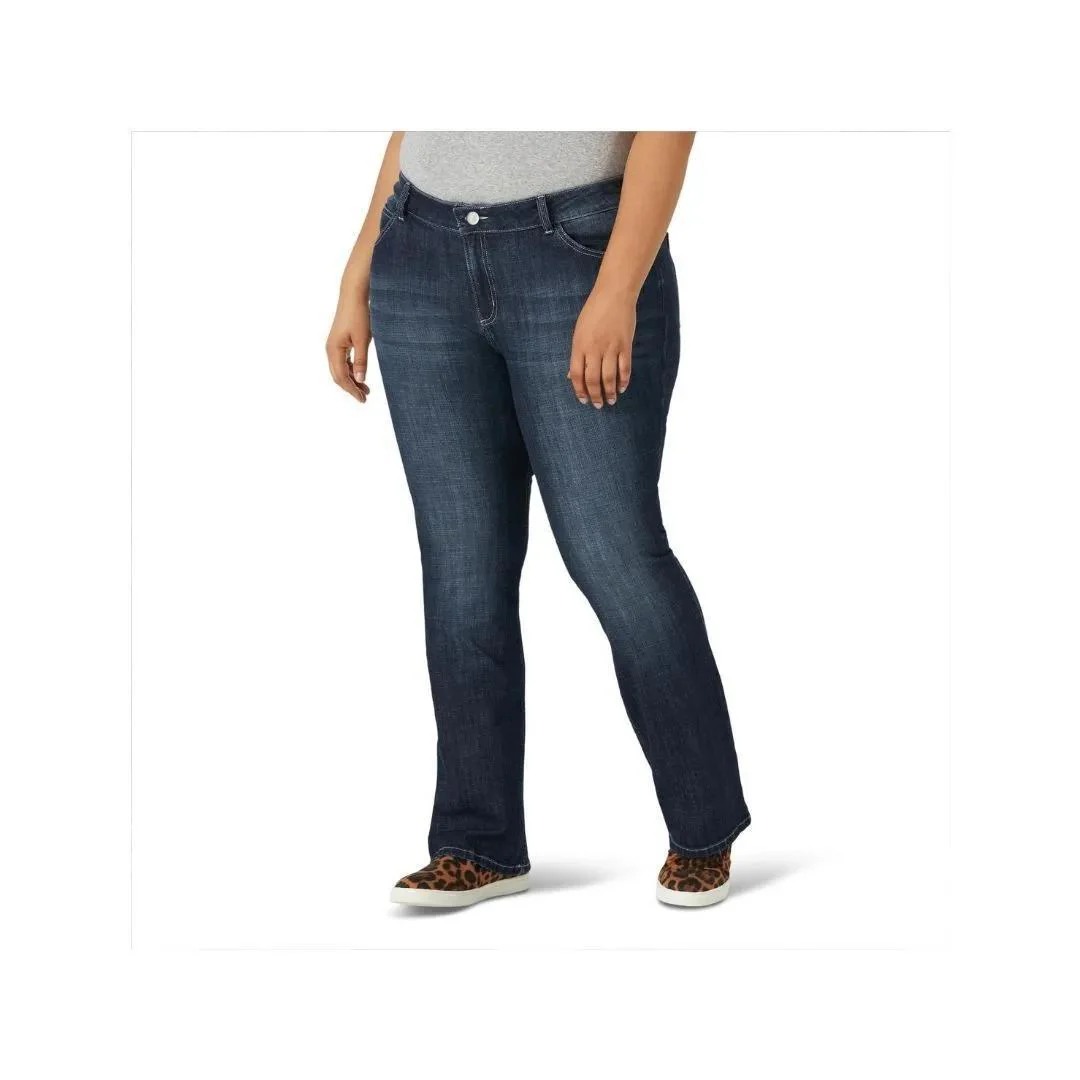 Wrangler Women’s Jeans Essential Mid-Rise Bootcut Jean - Image 62