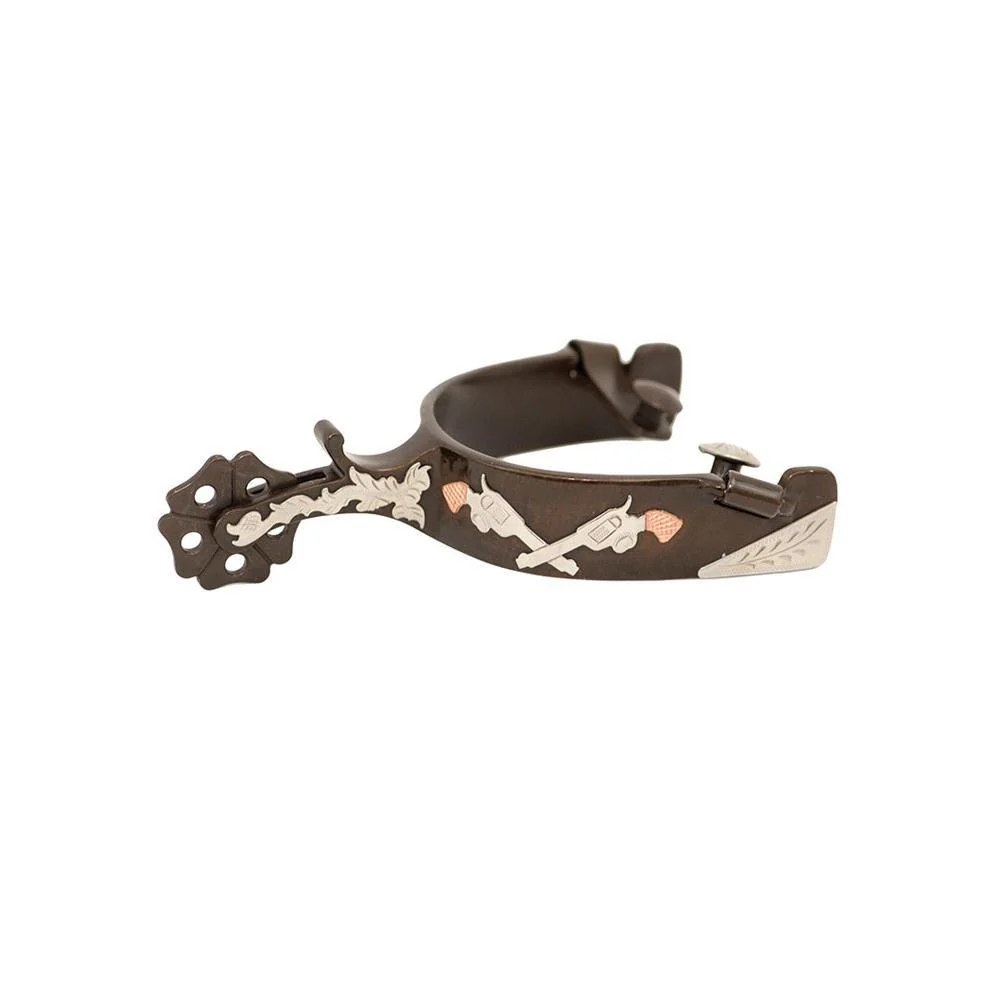 Cowboy Tack Tombstone Outlaw Spurs