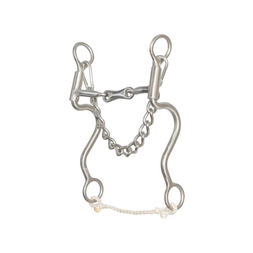 Cowboy Tack Walt Woodard Roper Collection 3 piece shank Bit