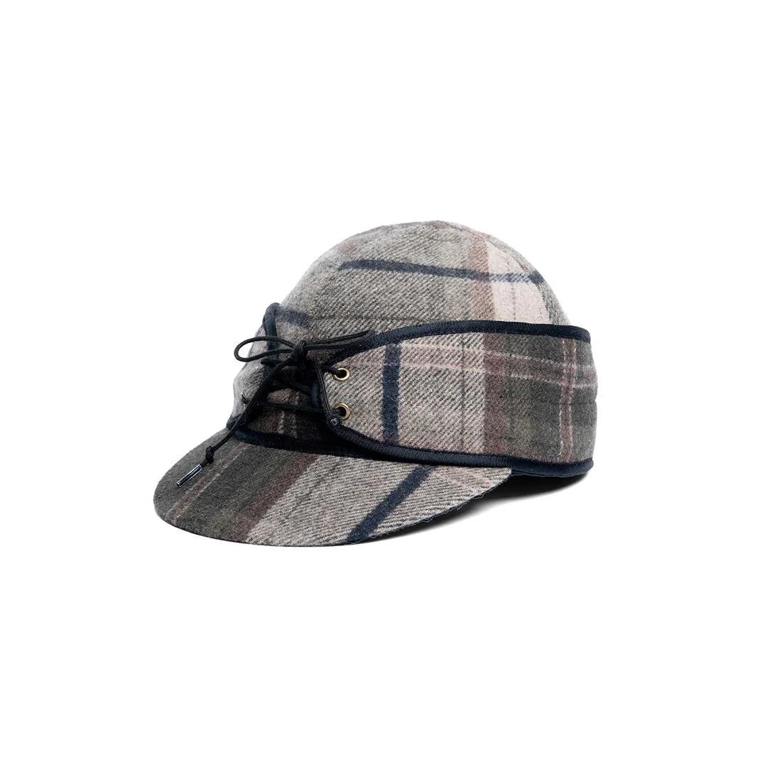 Crown Cap Woodland Plaid Railroad Winter Cap
