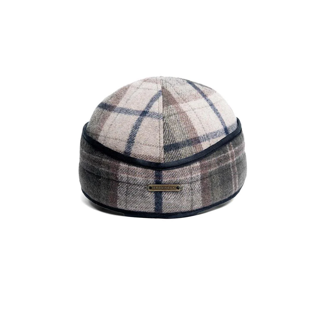 Crown Cap Woodland Plaid Railroad Winter Cap - Image 4