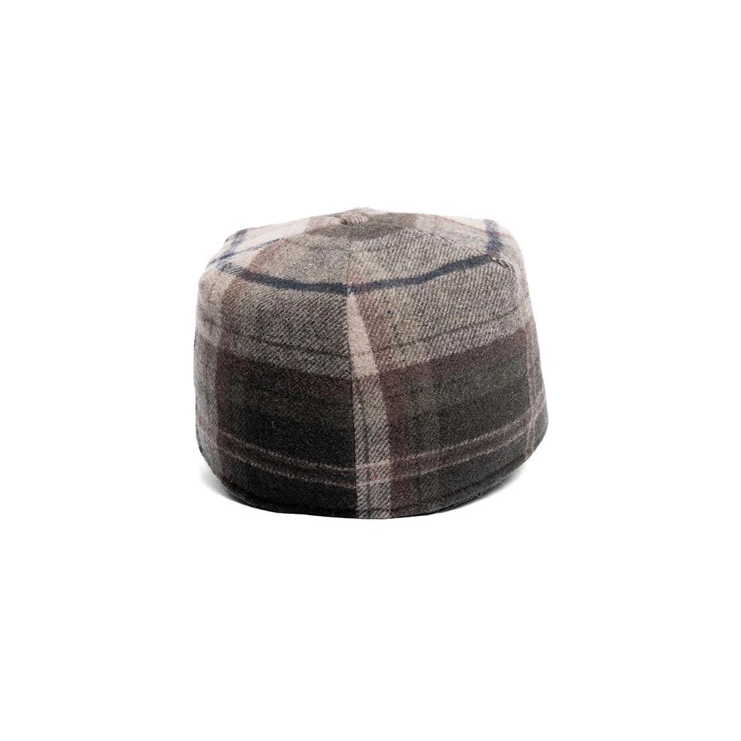 Crown Cap Woodland Plaid Stockman with Quilted Lining - Image 3